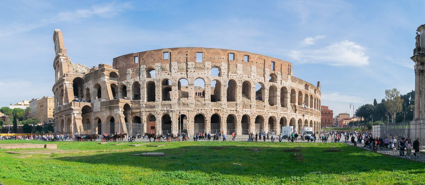 The Colosseum from Piazza del Colosseo
