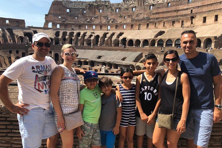 Colosseum Forum Ancient Rome Small Group Tour for Kids Families