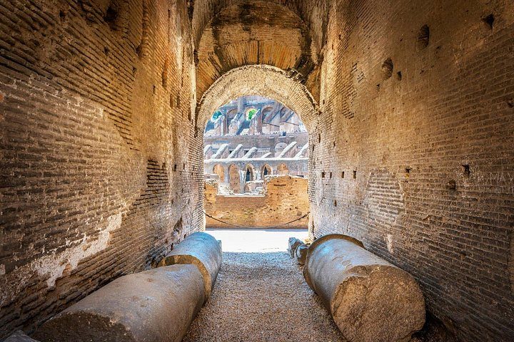 Inside the Colosseum Rome Italy