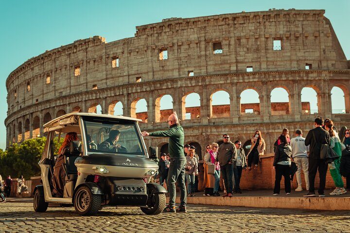 Rome Highlights by Golf Cart Private Tour