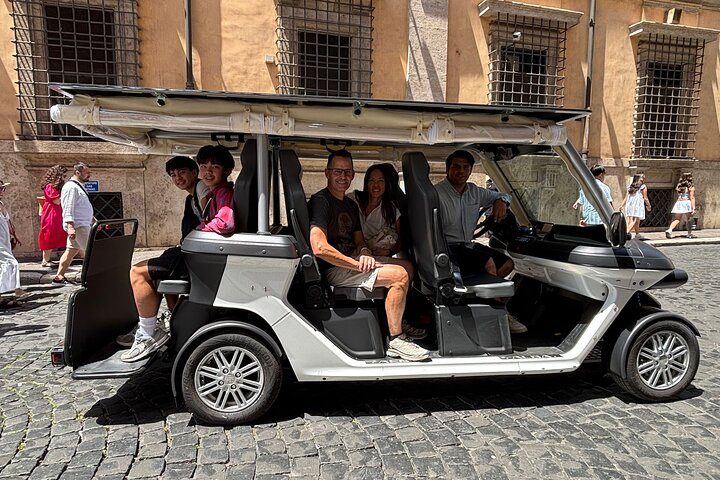 VIP Golf Cart tour of Rome